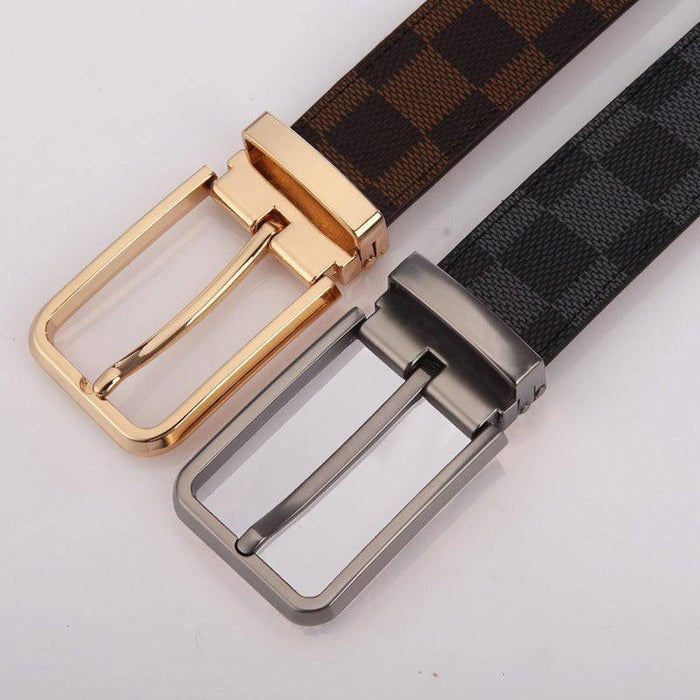 Luxury Leather Suit Belt For Men, Erland Model