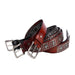 Studded Belt For Men, Silver Buckle, Makan Model