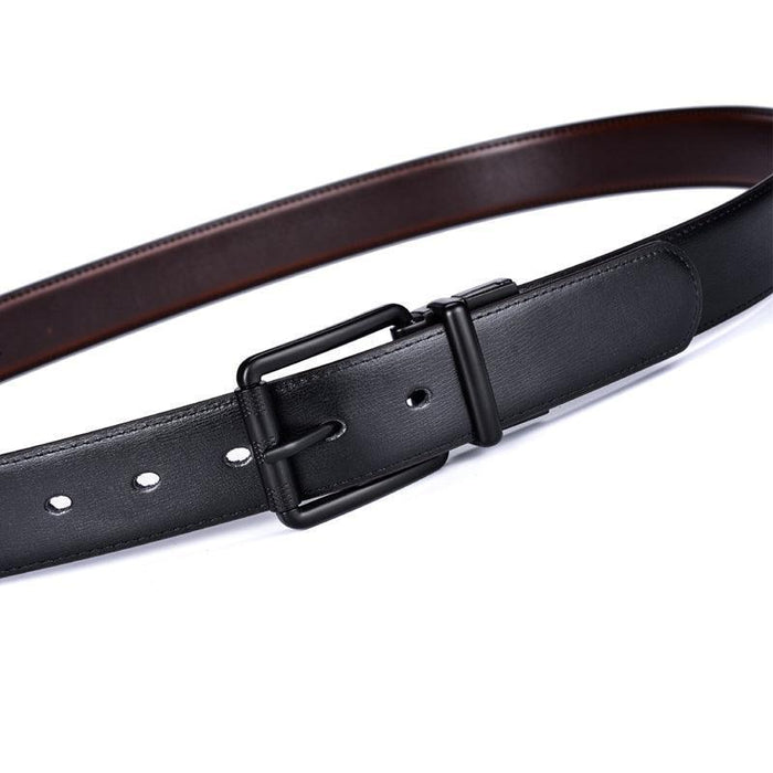 Reversible 2 In 1 Leather Belt For Men, Aaron Model