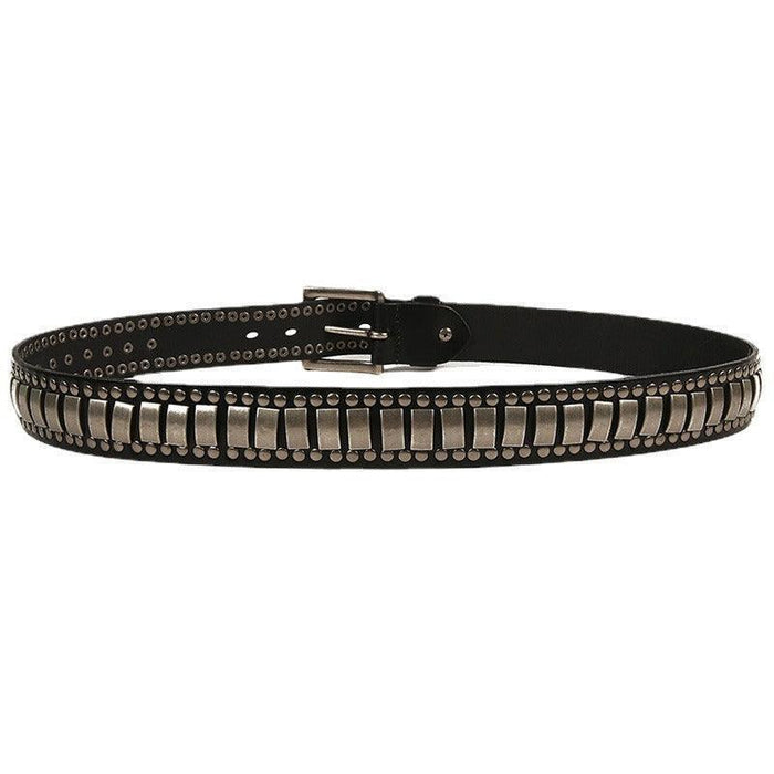 Studded Belt For Women or Men, Ynaselle Model