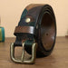 Handmade Leather Belt For Men, Varun model