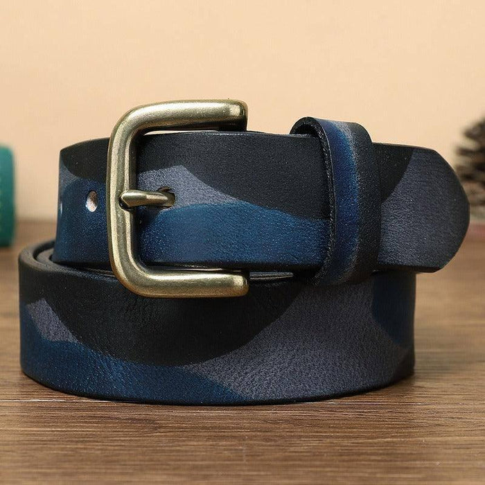 Handmade Leather Belt For Men, Varun model