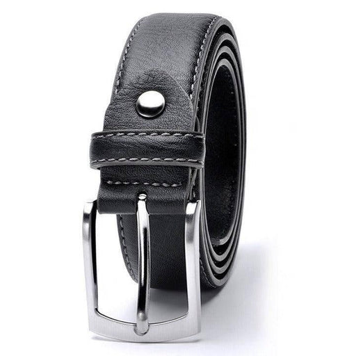 Stylish Leather Suit Belt For Men, Memphis Model - Artynov | Unique Handmade Accessories