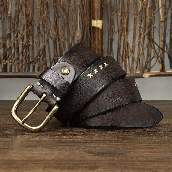 High-quality Leather Belt For Men, Vijay Model