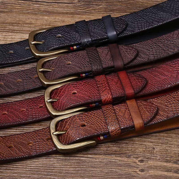 High-quality Leather Belt For Men, Peci Model