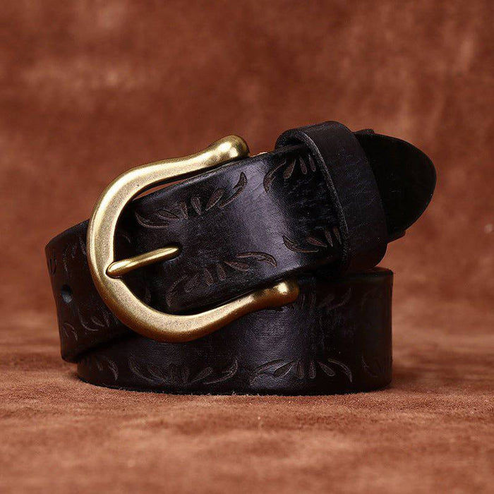 Modern Leather Belt For Women or Men, Meera Model