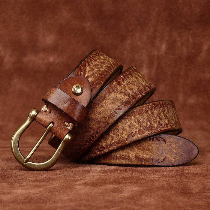 Modern Leather Belt For Women or Men, Meera Model