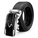 Stylish Leather Suit Belt For Men, Serrano Model