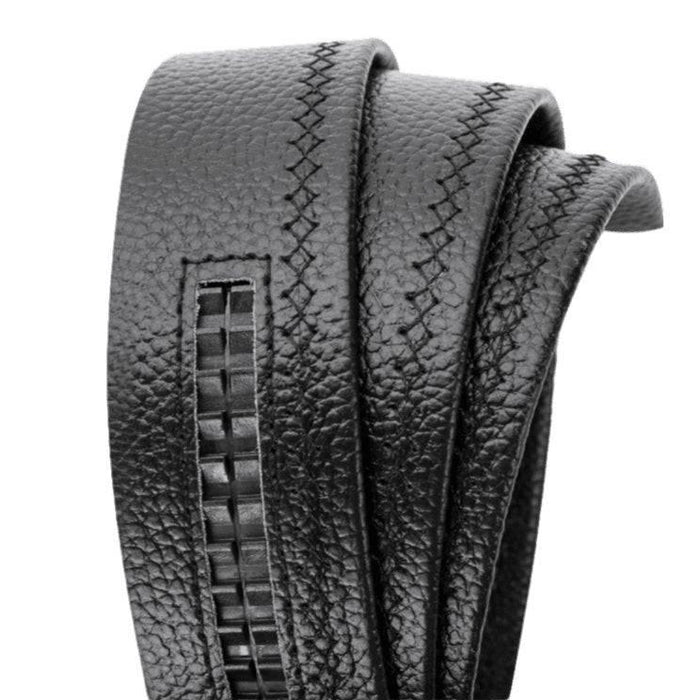 Stylish Leather Suit Belt For Men, Serrano Model