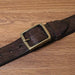 High-quality Leather Belt For Men, Faltusa Model - Artynov | Unique Handmade Accessories