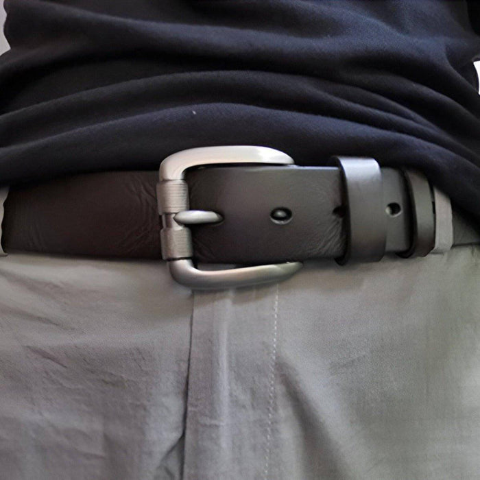 Unique Casual Leather Belt For Men, Husik Model