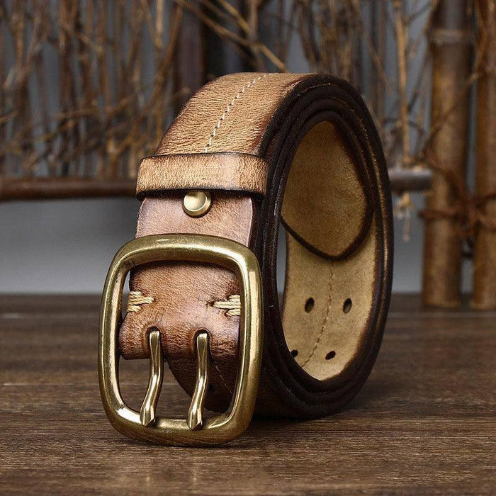 Leather Belt For Women or Men, Pekhrari Model