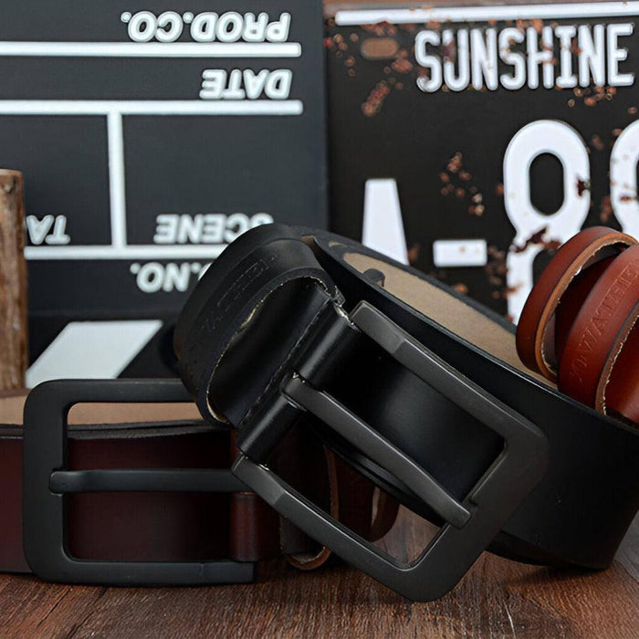 Luxury Casual Leather Belt For Men, Artyom Model