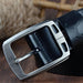 Vintage Casual Leather Belt For Men, Maverick Model - Artynov | Unique Handmade Accessories