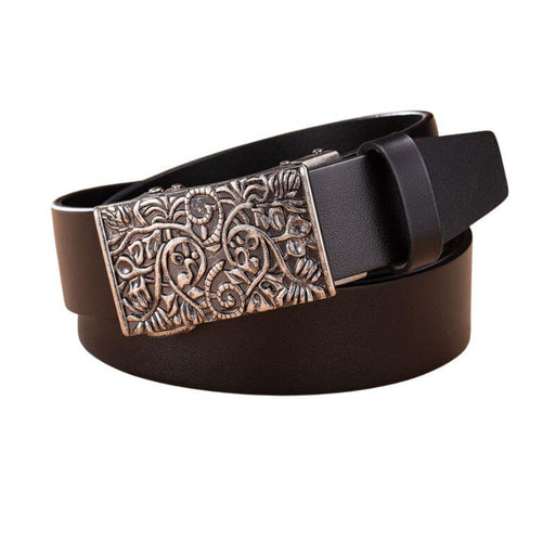 Leather Western Belt For Women or Men, Gesupo Model - Artynov | Unique Handmade Accessories