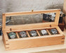 WOLF ANALOG/SHIFT FLATIRON II 5-PIECE WATCH BOX