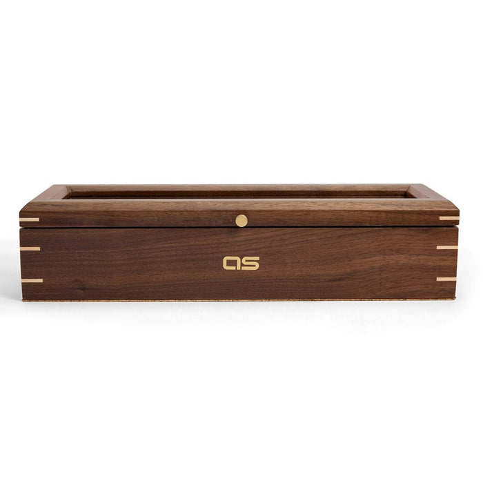 WOLF ANALOG/SHIFT FLATIRON II 5-PIECE WATCH BOX