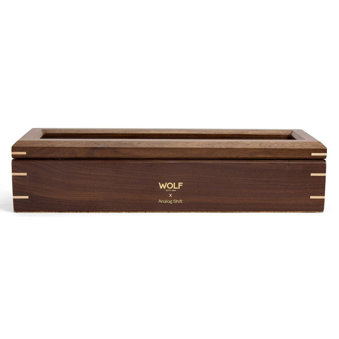 WOLF ANALOG/SHIFT FLATIRON II 5-PIECE WATCH BOX