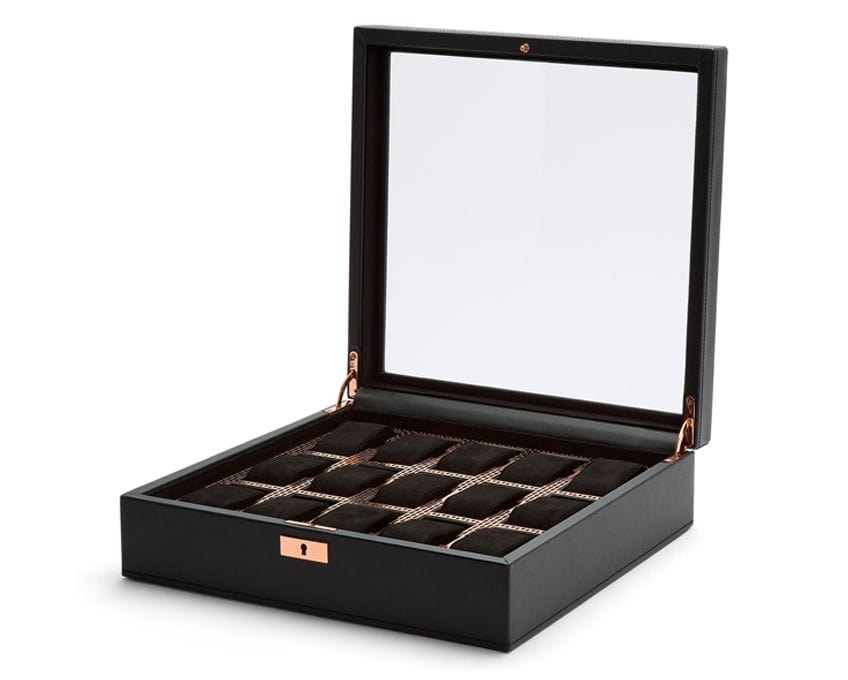 WOLF Axis 15 Piece Watch Box