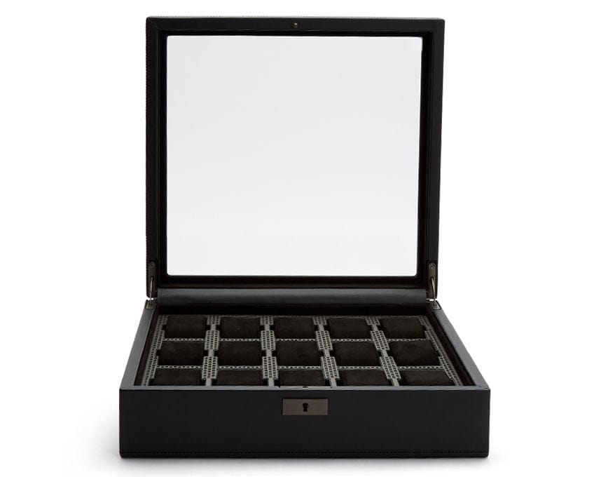 WOLF Axis 15 Piece Watch Box