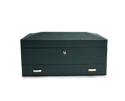 WOLF British Racing 10 Piece Watch Box with Storage