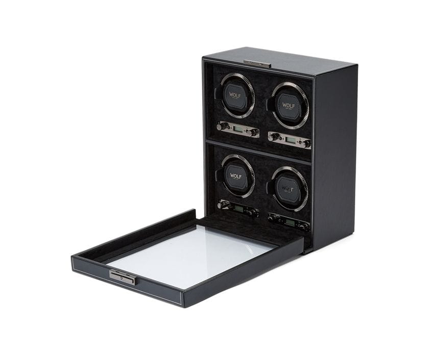 WOLF British Racing 4 Piece Watch Winder
