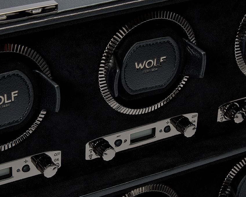 WOLF British Racing 8 Piece Watch Winder