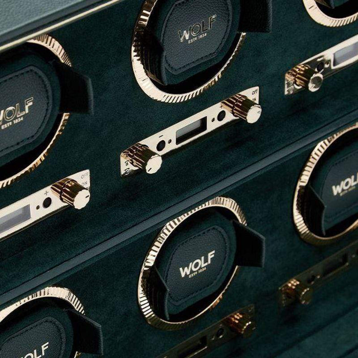 WOLF British Racing 6 Piece Watch Winder