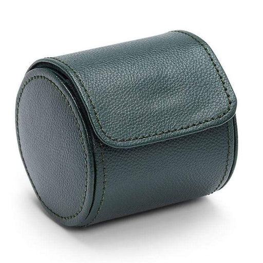 WOLF British Racing Green Single Watch Roll