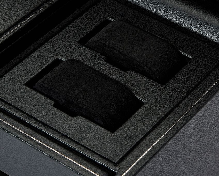 WOLF British Racing Triple Watch Winder with Storage