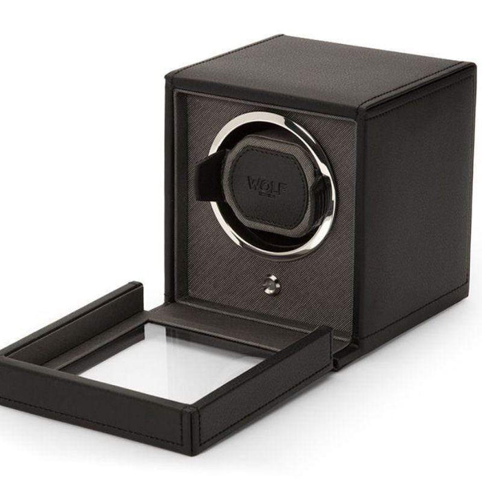WOLF Cub Single Watch Winder With Cover