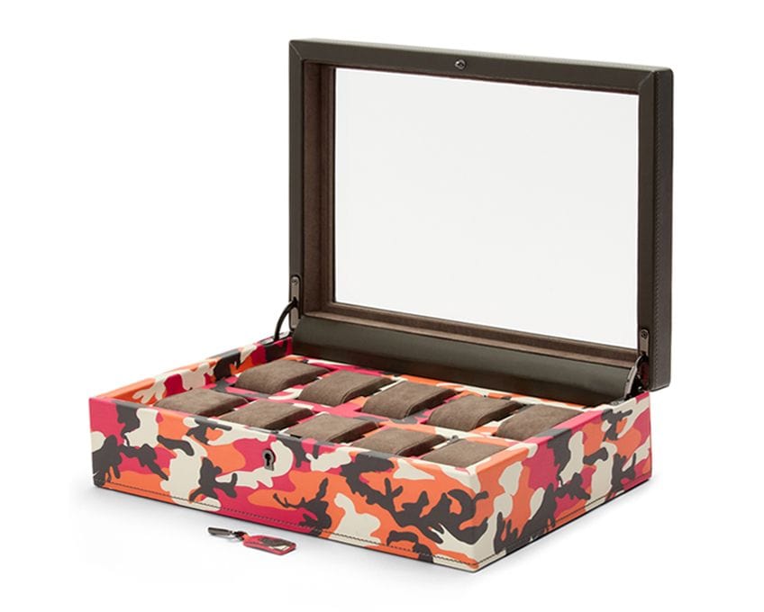 WOLF Elements 10 Piece Watch Box