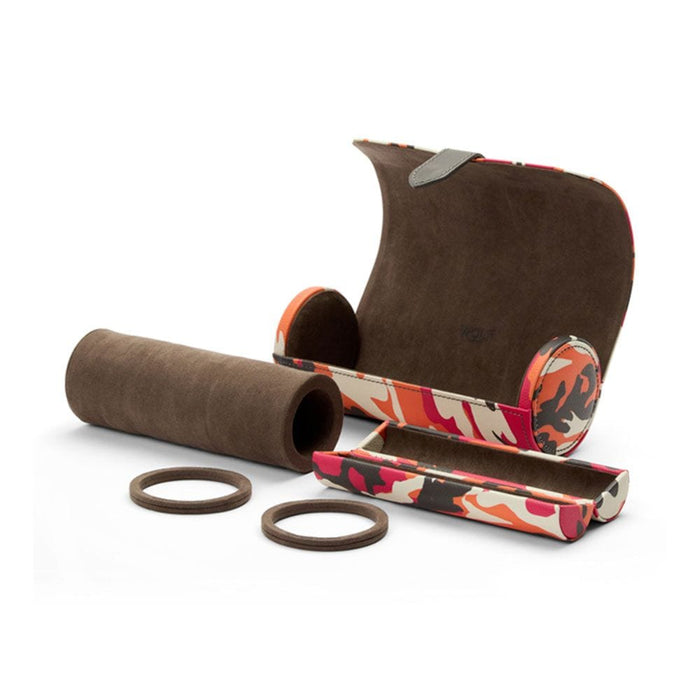 WOLF Elements Triple Watch Roll With Capsule