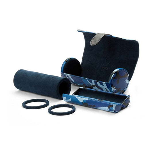 WOLF Elements Triple Watch Roll With Capsule