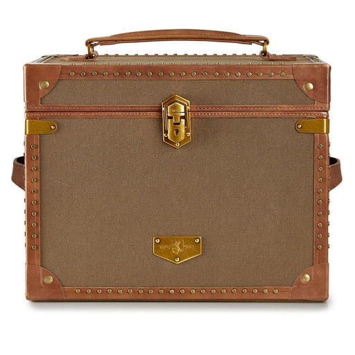 WOLF Ida Trunk Jewellery Box - Khaki
