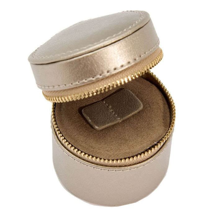 WOLF Palermo Double Watch Roll With Jewelry Pouch