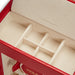 WOLF Palermo Single Watch Winder With Jewelry Storage