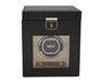 WOLF Palermo Single Watch Winder With Jewelry Storage