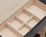 WOLF Palermo Single Watch Winder With Jewelry Storage