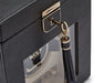 WOLF Palermo Single Watch Winder With Jewelry Storage