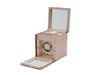 WOLF Palermo Single Watch Winder With Jewelry Storage