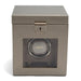 WOLF Palermo Single Watch Winder With Jewelry Storage