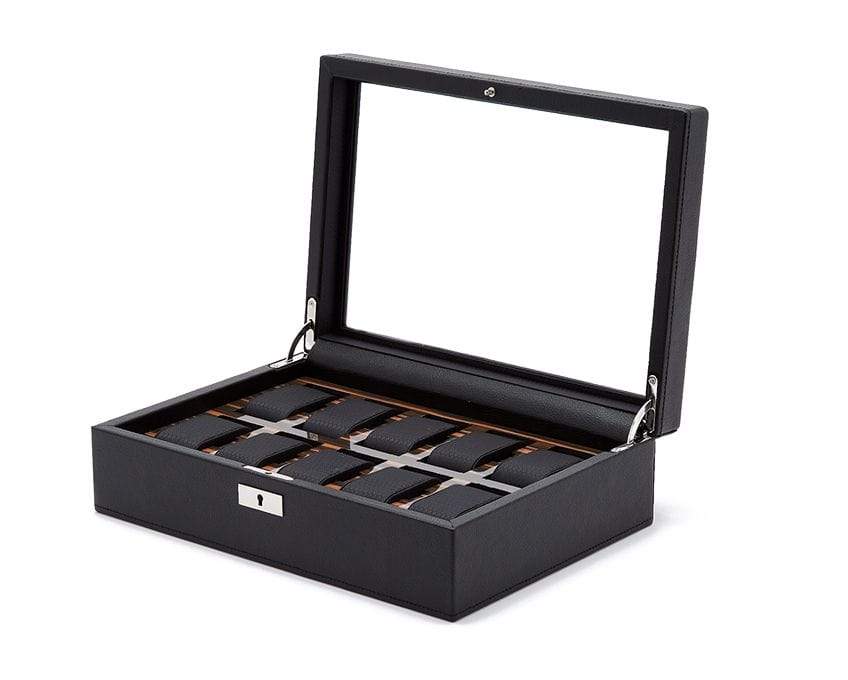 WOLF Roadster 10 Piece Watch Box