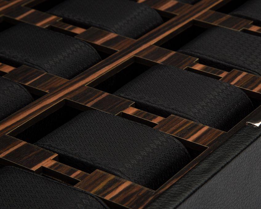 WOLF Roadster 15 Piece Watch Box