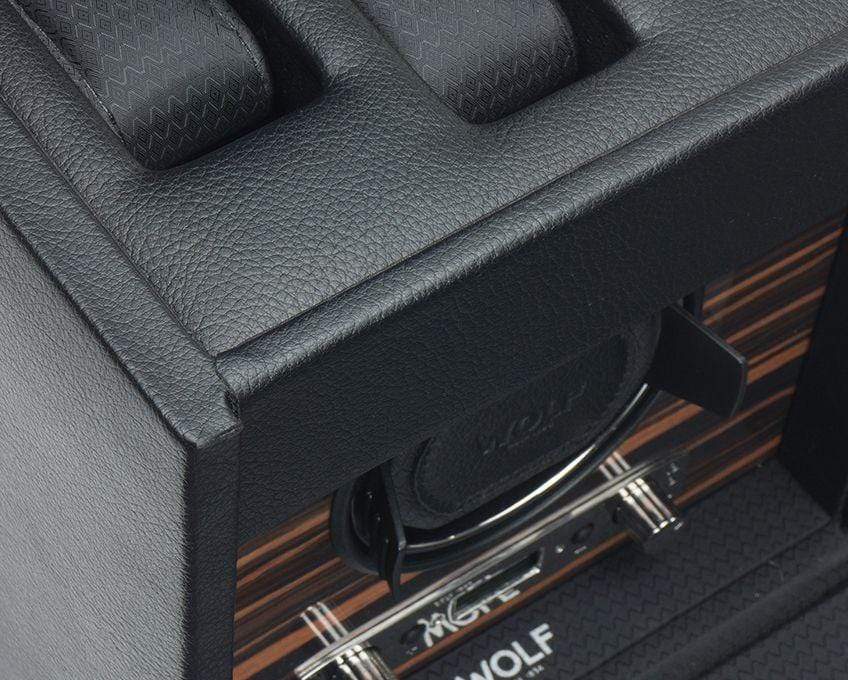 WOLF Roadster Single Watch Winder with Storage