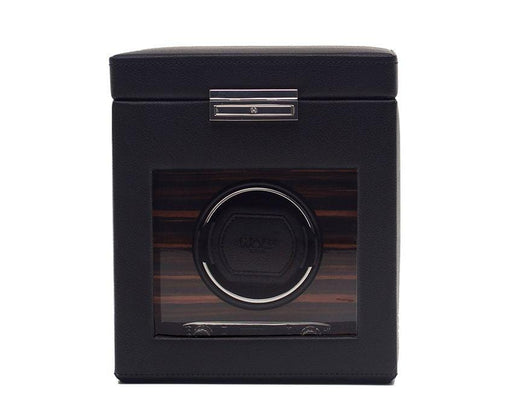 WOLF Roadster Single Watch Winder with Storage