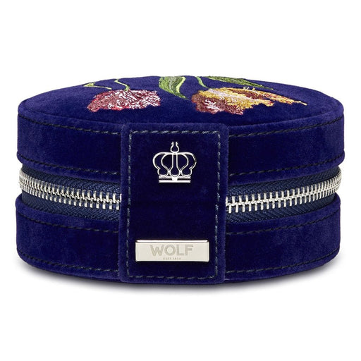 WOLF Royal Asscher Round Jewelry Zip Case