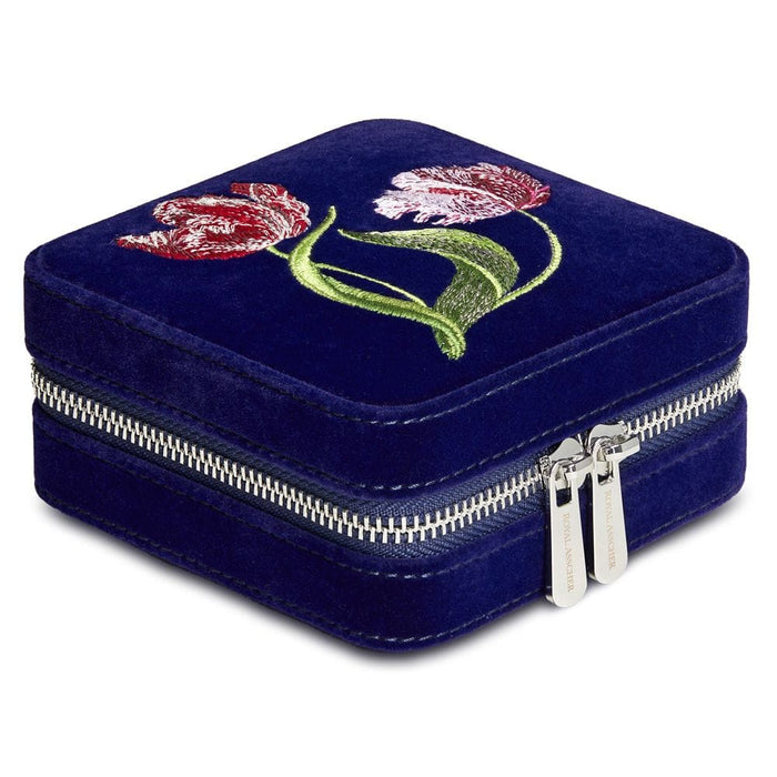 WOLF Royal Asscher Square Jewelry Zip Case