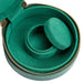 WOLF Sophia Round Zip Case - Forest Green