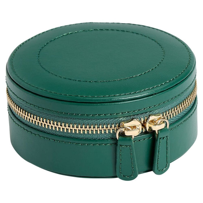 WOLF Sophia Round Zip Case - Forest Green